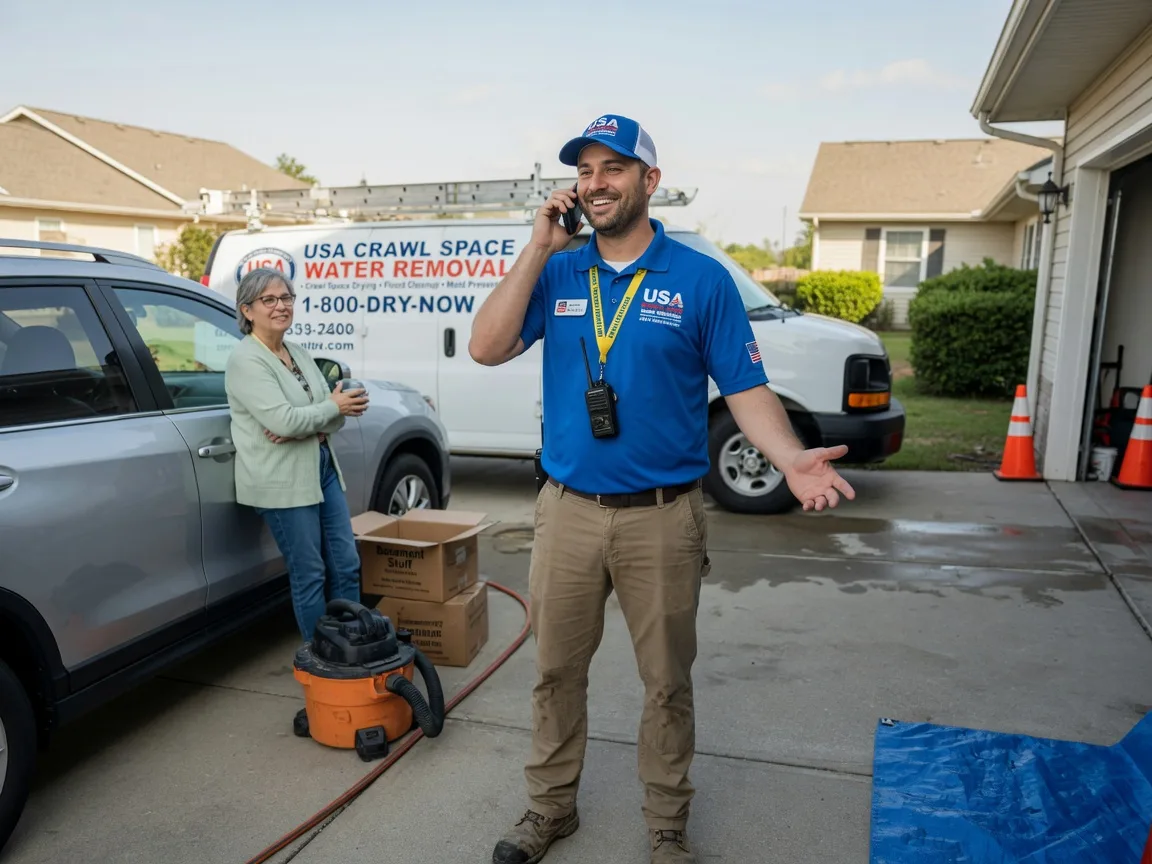 Crawl Space Water Removal Arrington, VA FAQs
